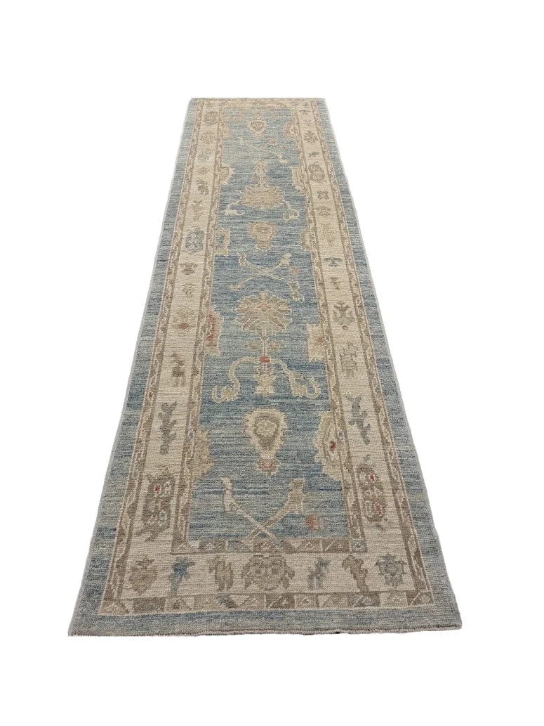 Oushak Runner | 3'3" X 11'4" - photo 3
