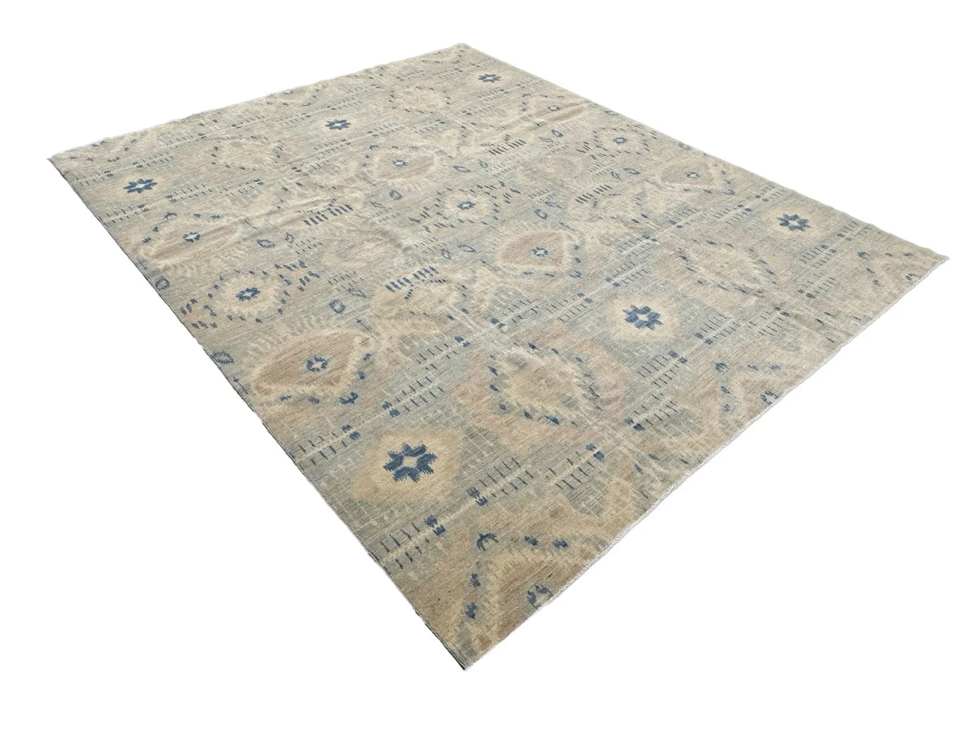 Ikat Rug | 8'1" X 9'9" - photo 4