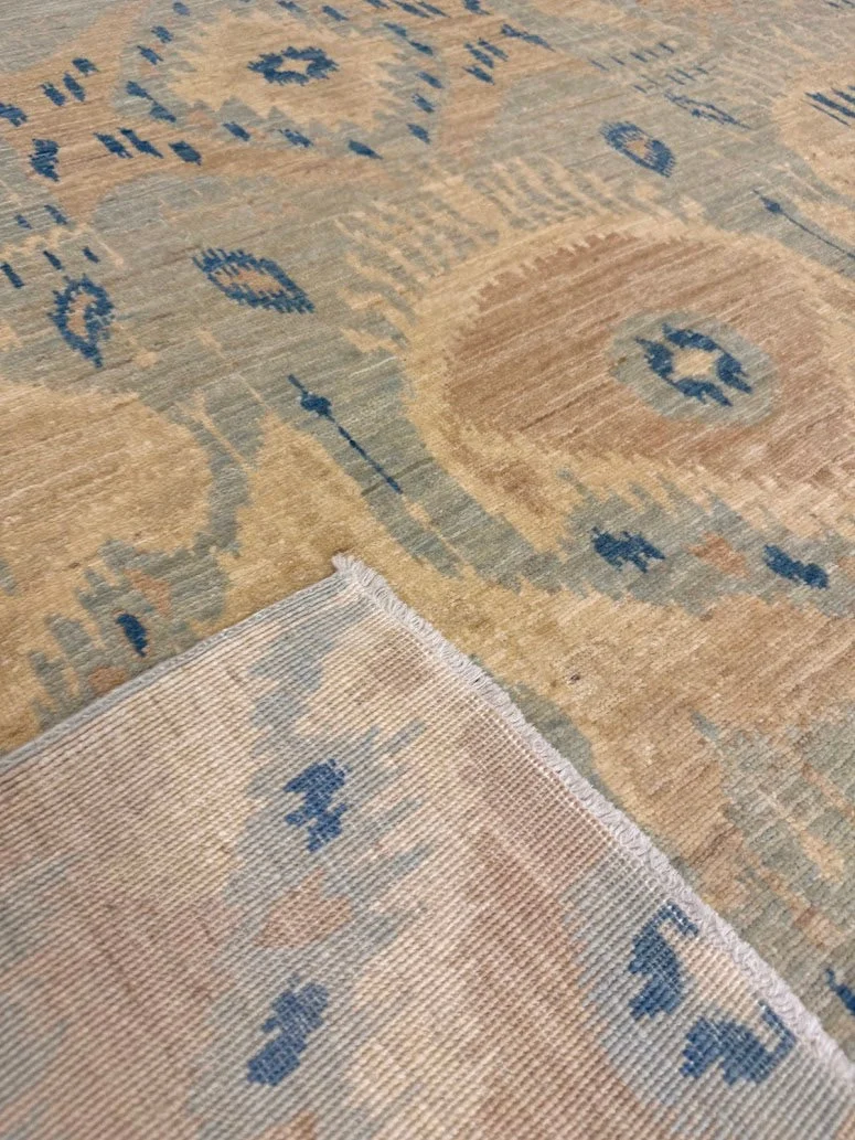 Ikat Rug | 8'1" X 9'9" - photo 9