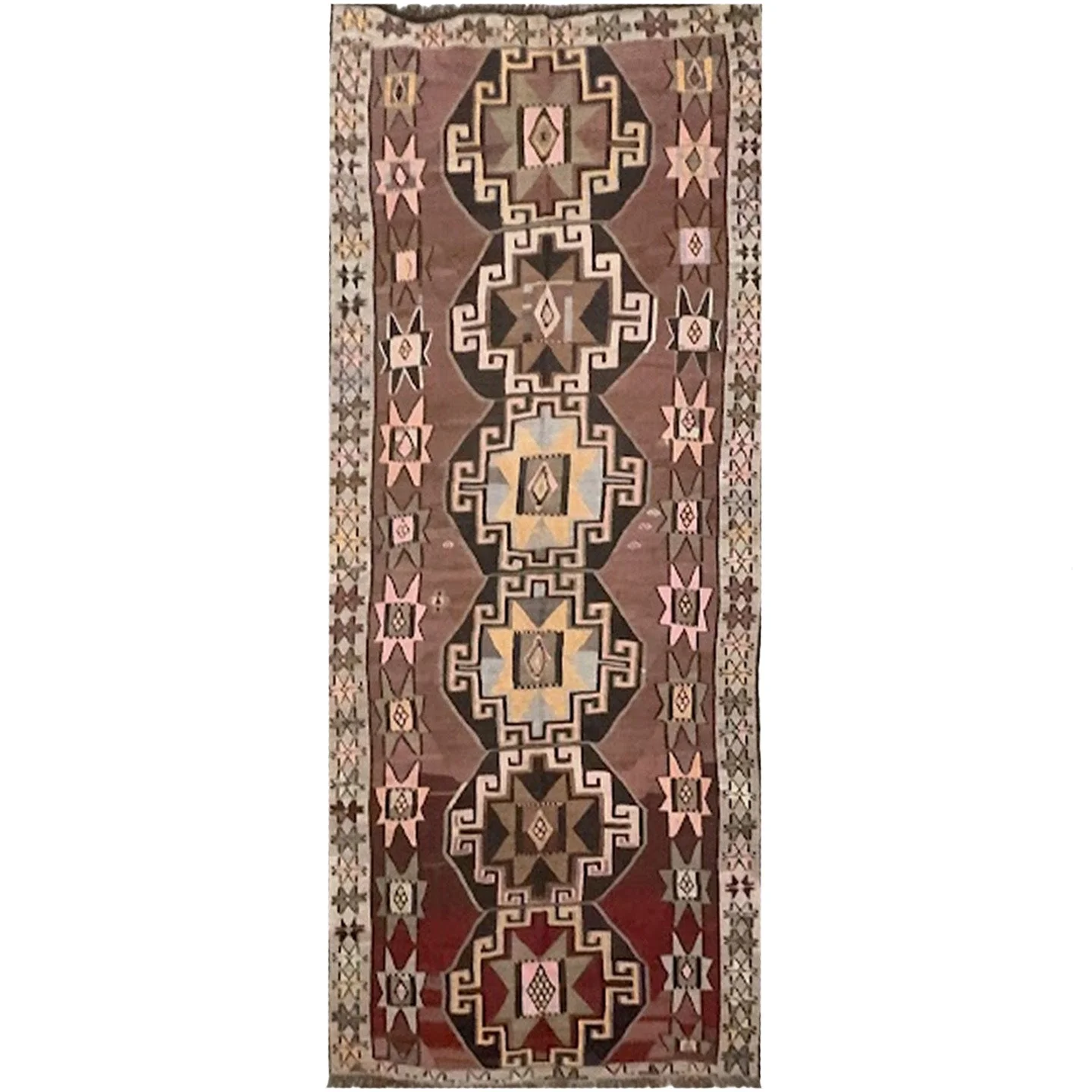 Antique Kilim Flatweave | 6'2" X 14'8"