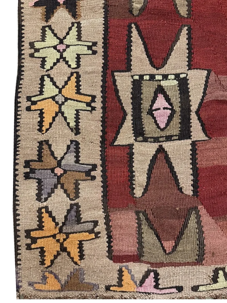 Antique Kilim Flatweave | 6'2" X 14'8" - photo 4