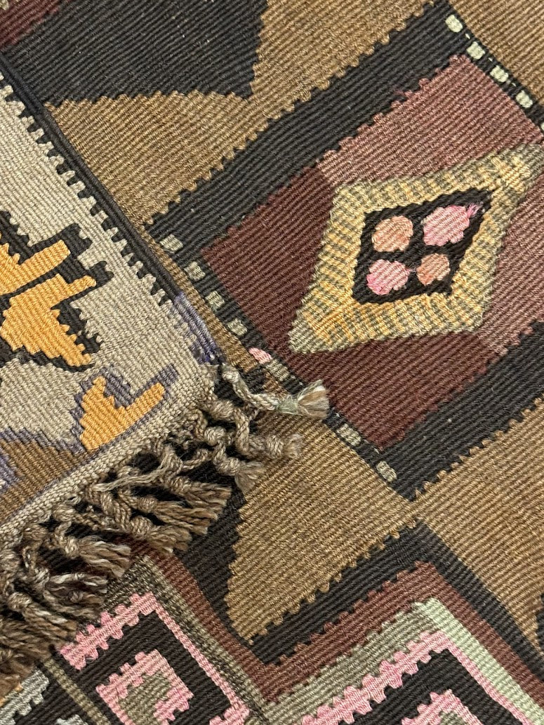 Antique Kilim Flatweave | 6'2" X 14'8" - photo 7