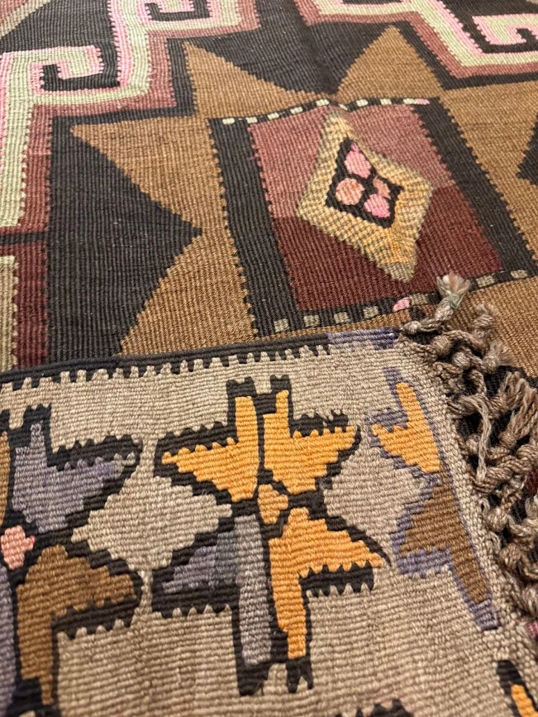 Antique Kilim Flatweave | 6'2" X 14'8" - photo 6