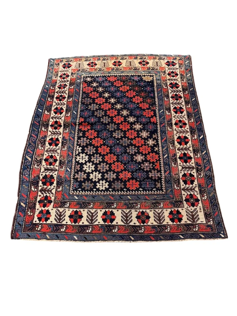 Antique Shirvan Rug | 3'4 X 4'10 - photo 2