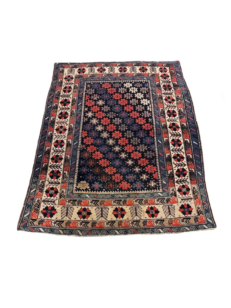 Antique Shirvan Rug | 3'4 X 4'10 - photo 3