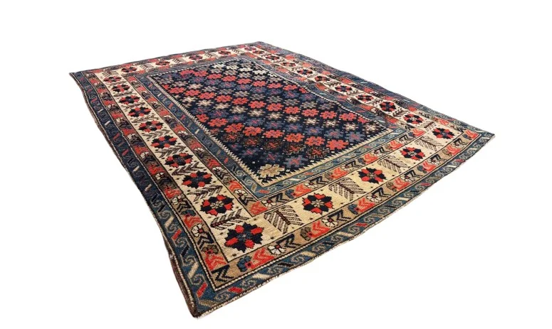 Antique Shirvan Rug | 3'4 X 4'10 - photo 4