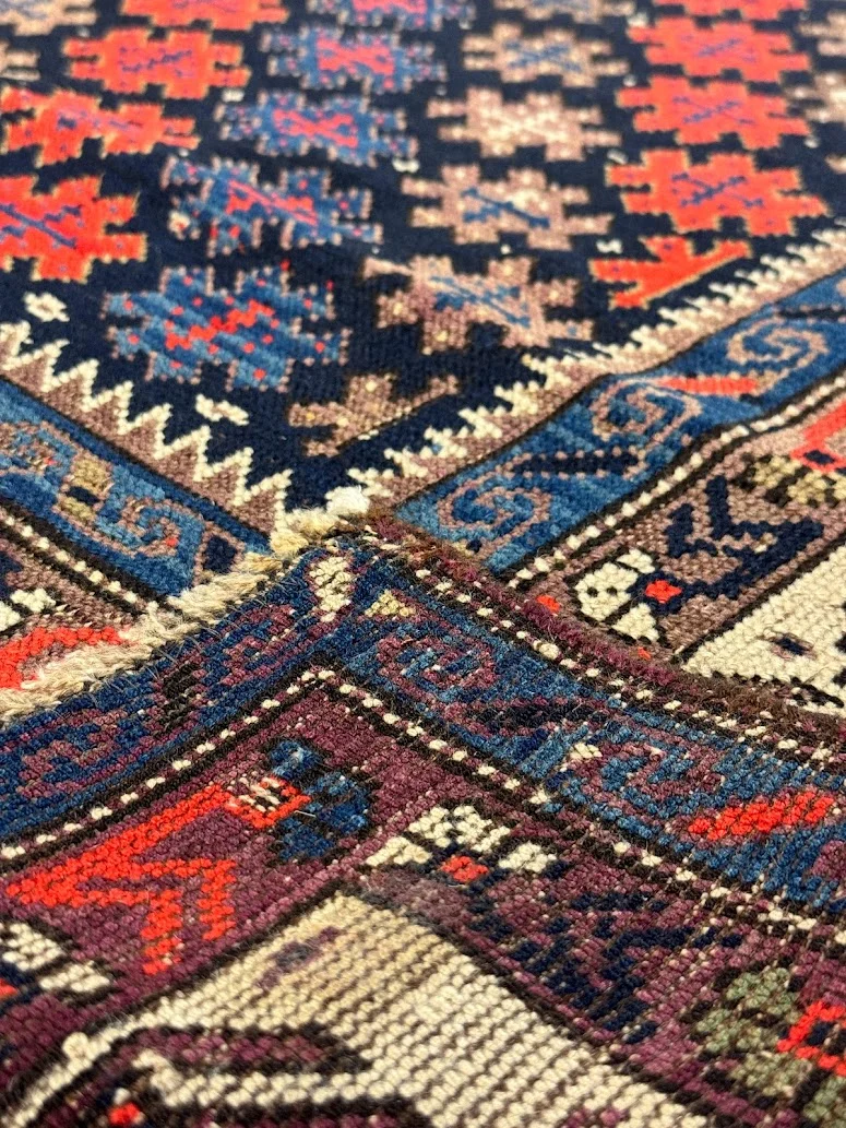 Antique Shirvan Rug | 3'4 X 4'10 - photo 7