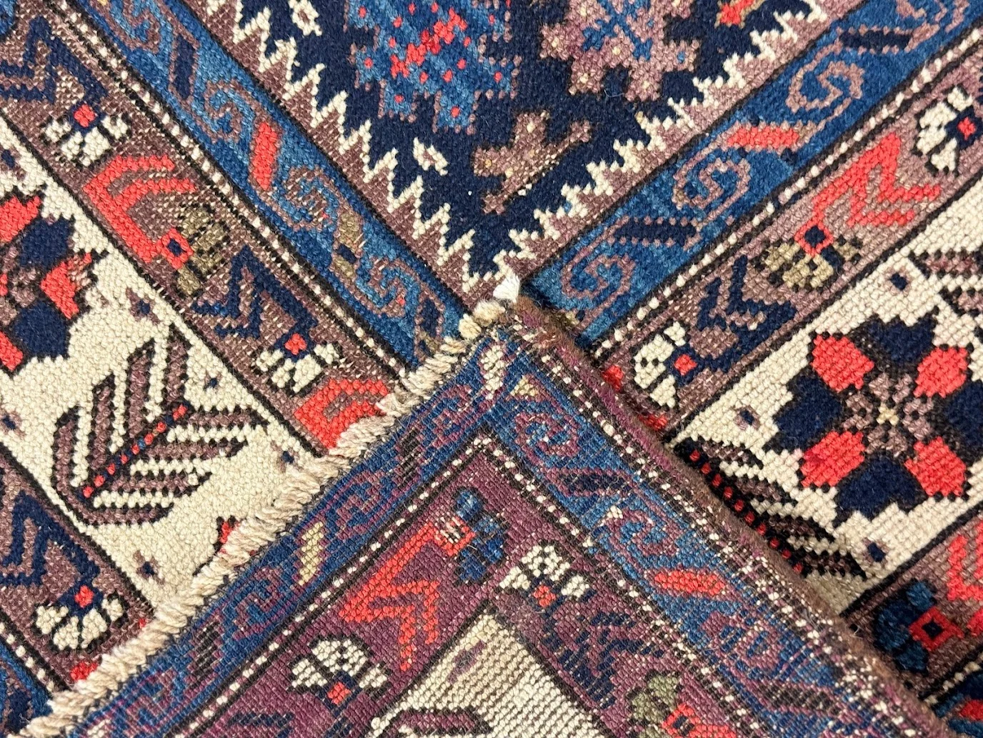 Antique Shirvan Rug | 3'4 X 4'10 - photo 8