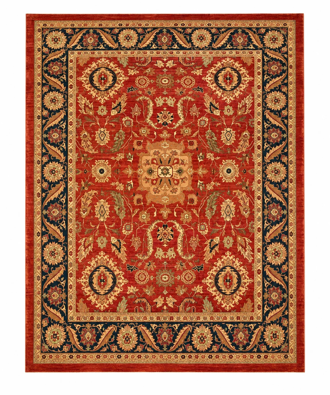 Farahan Sarouk Rug | 12'10" x 15'4"