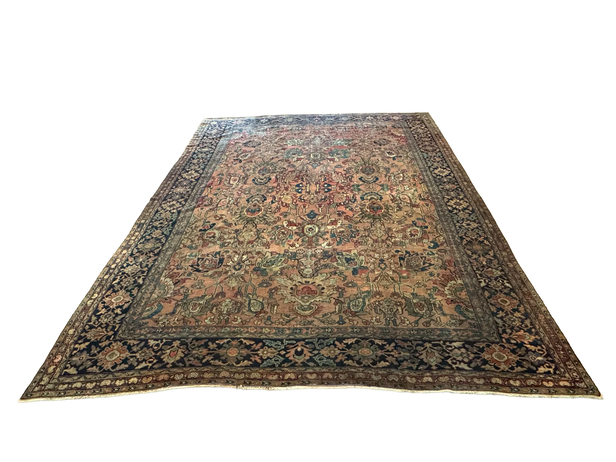 Antique Mahal Rug | 10' X 13'7" - photo 3