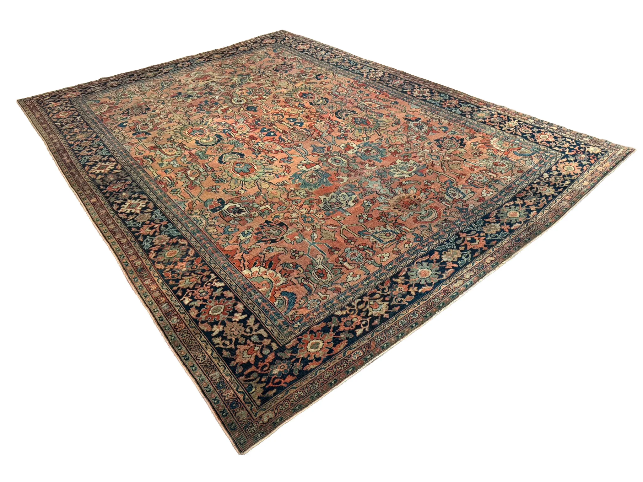 Antique Mahal Rug | 10' X 13'7" - photo 4