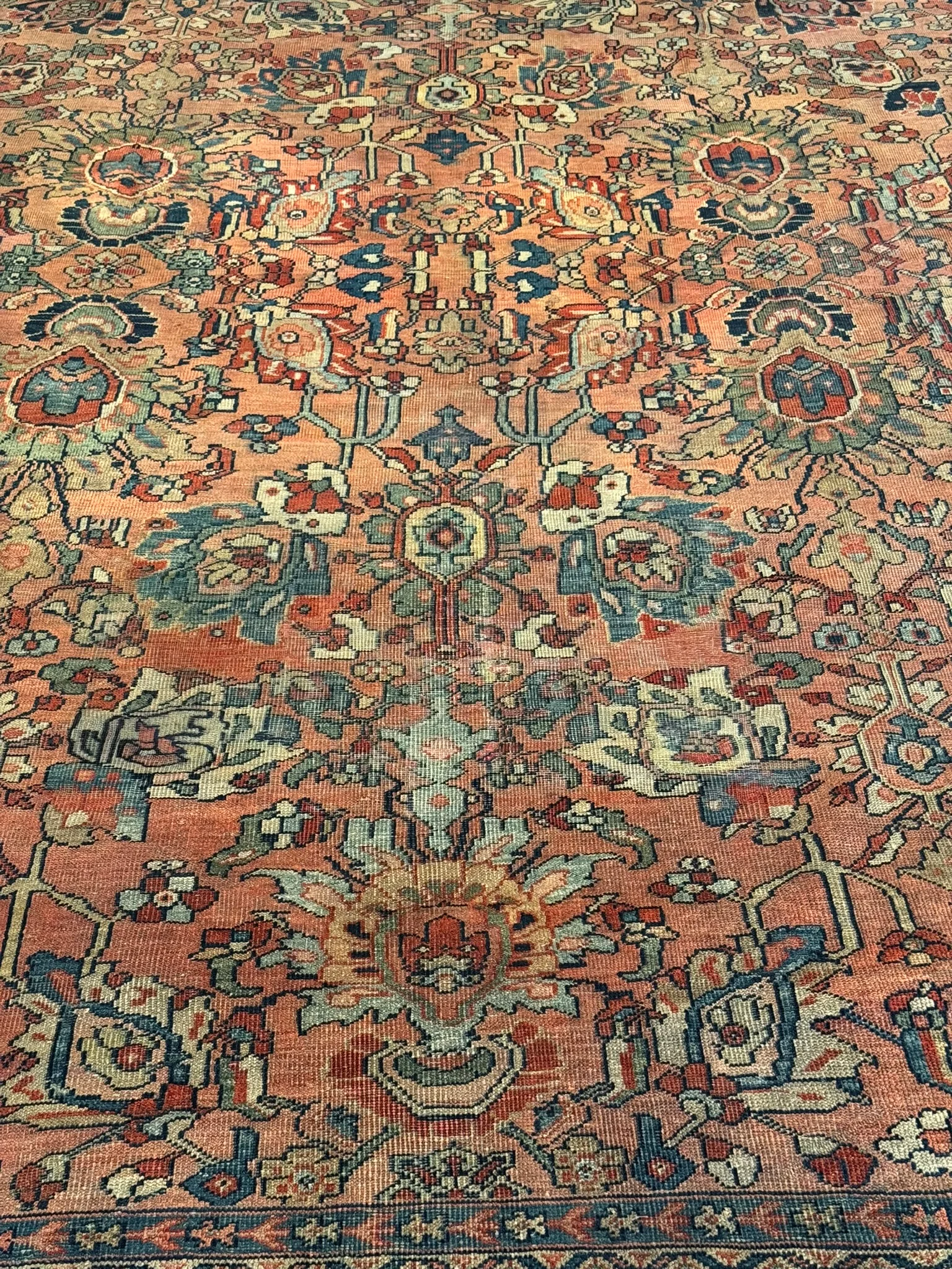 Antique Mahal Rug | 10' X 13'7" - photo 7