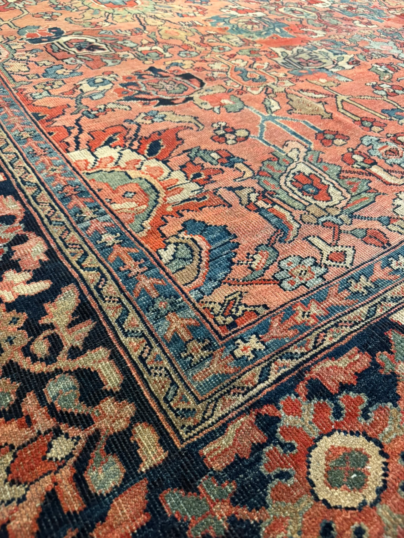 Antique Mahal Rug | 10' X 13'7" - photo 8