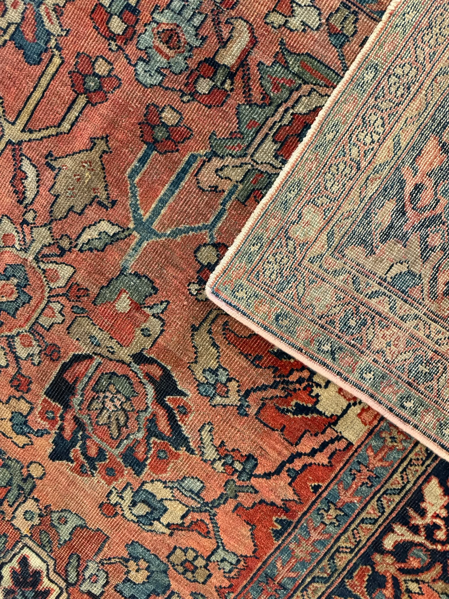 Antique Mahal Rug | 10' X 13'7" - photo 11