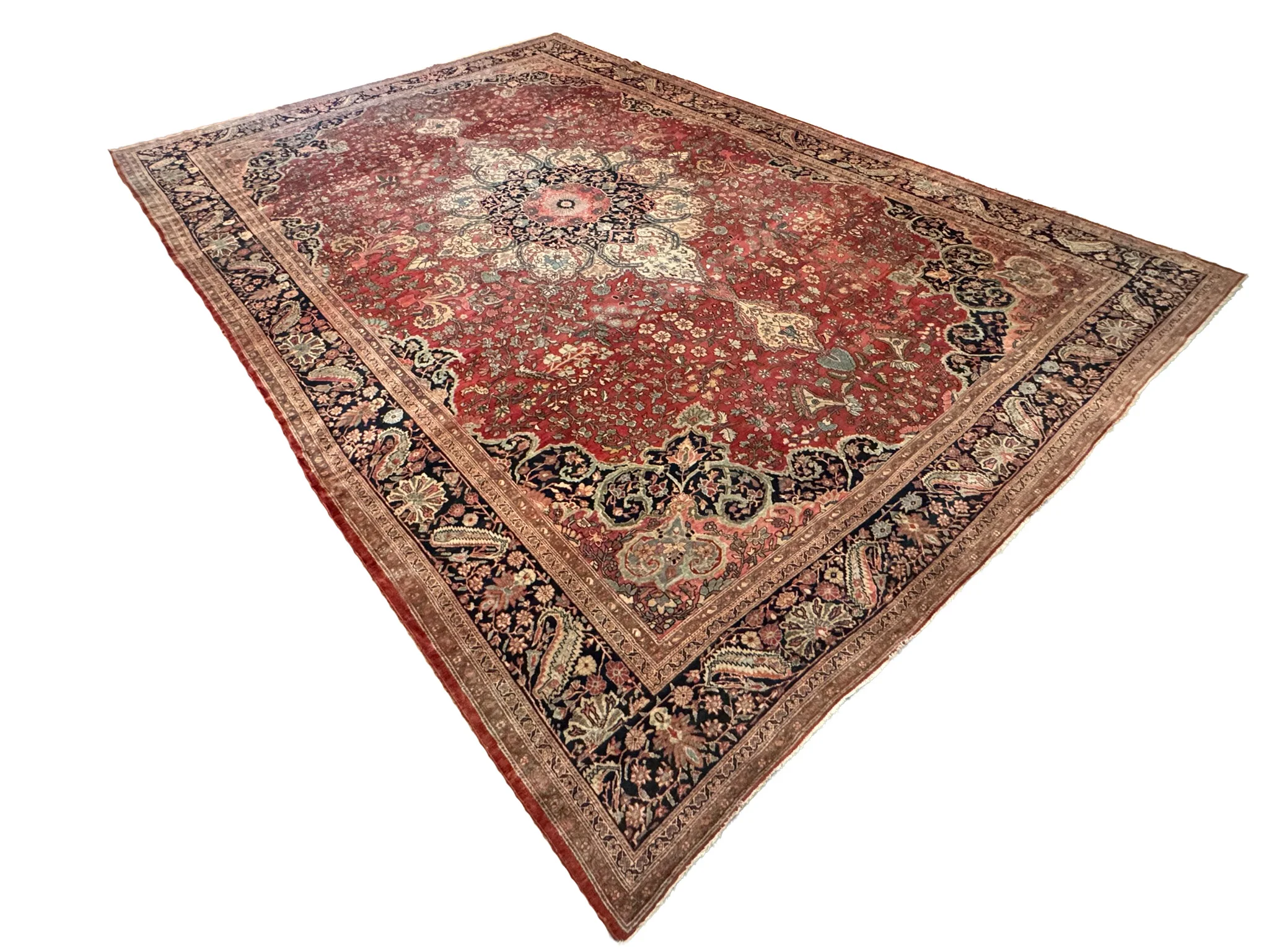Antique Farahan Sarouk Rug | 11'11" x 17'10" - photo 4