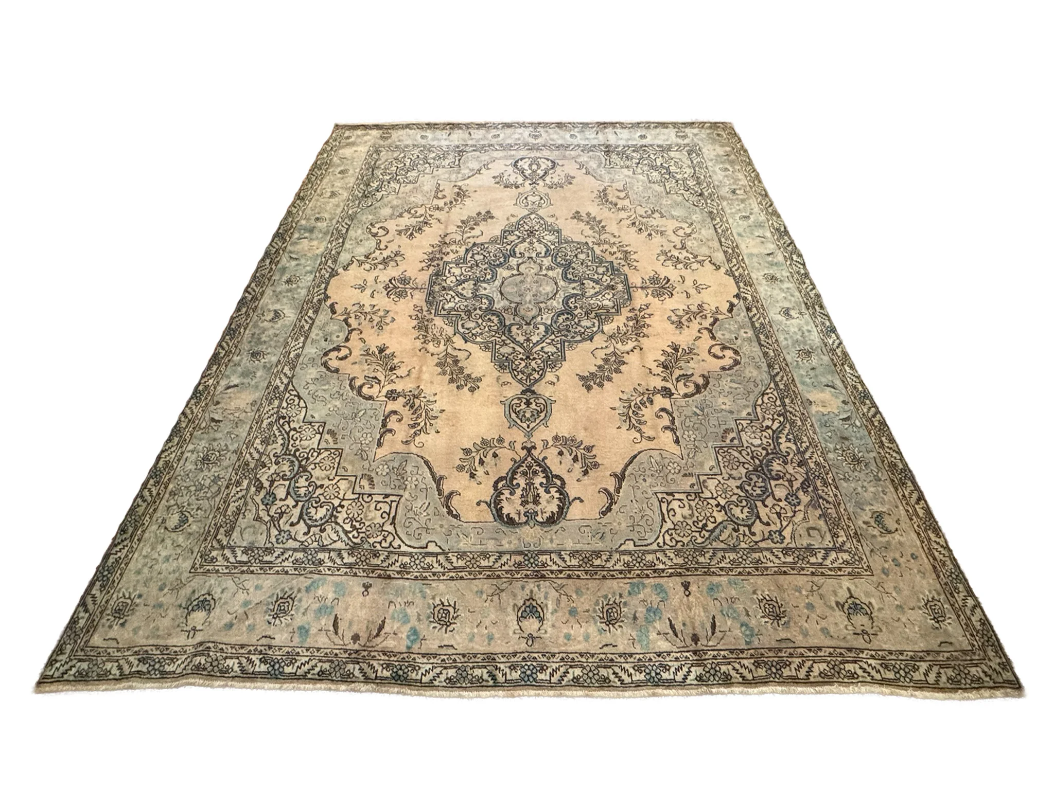 Vintage Tabriz Rug | 11'3" x 14'6" - photo 3