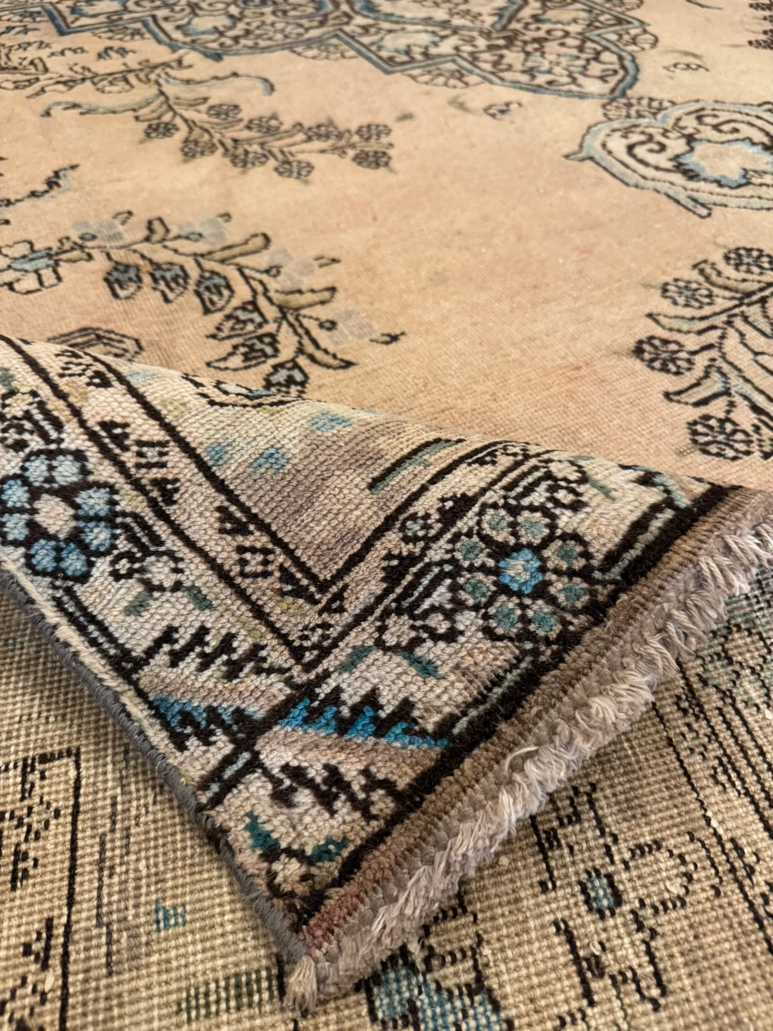 Vintage Tabriz Rug | 11'3" x 14'6" - photo 12