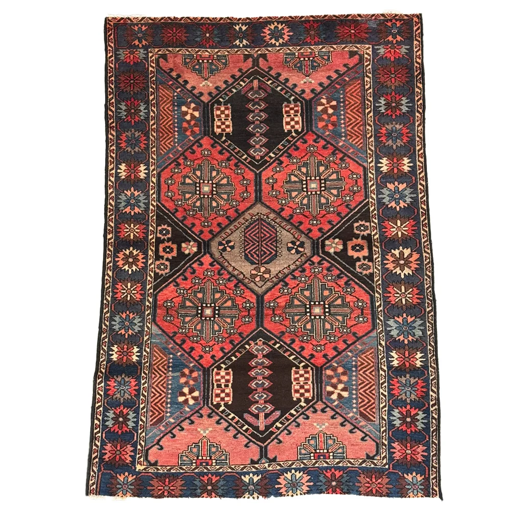 Bakhtiari Rug | 4'2" x 6'10"