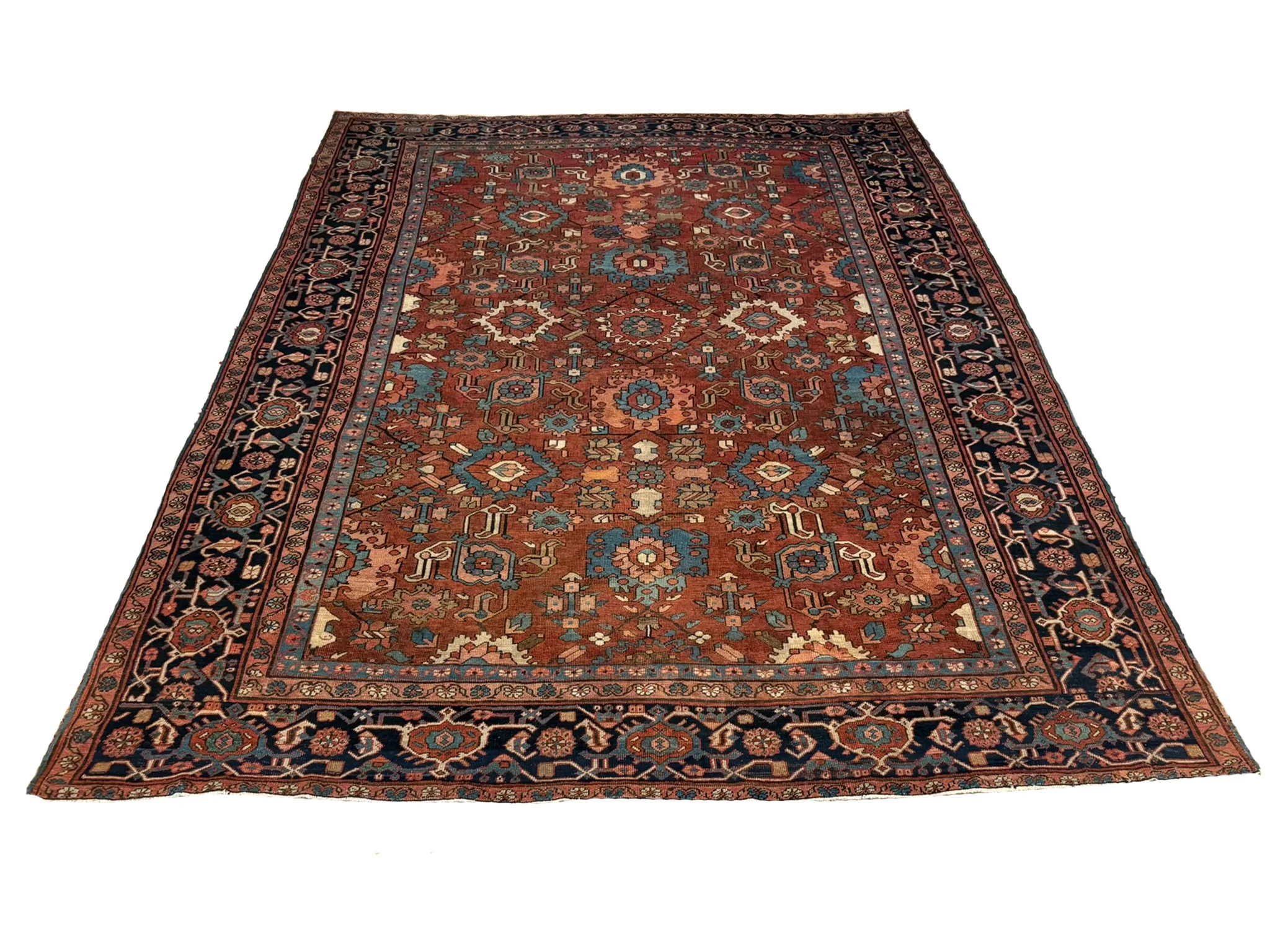 Antique Bakhshaish Rug | 9' X 12' - photo 3
