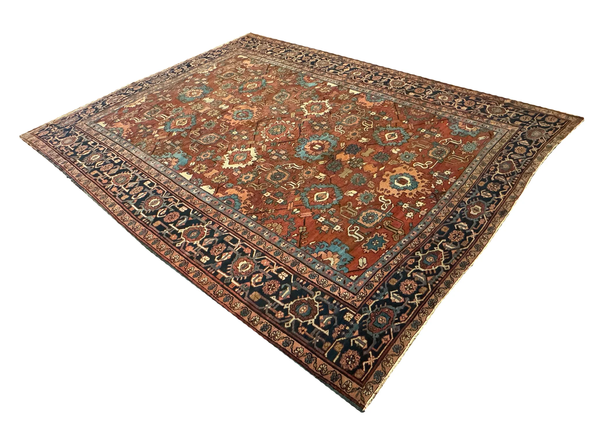 Antique Bakhshaish Rug | 9' X 12' - photo 4