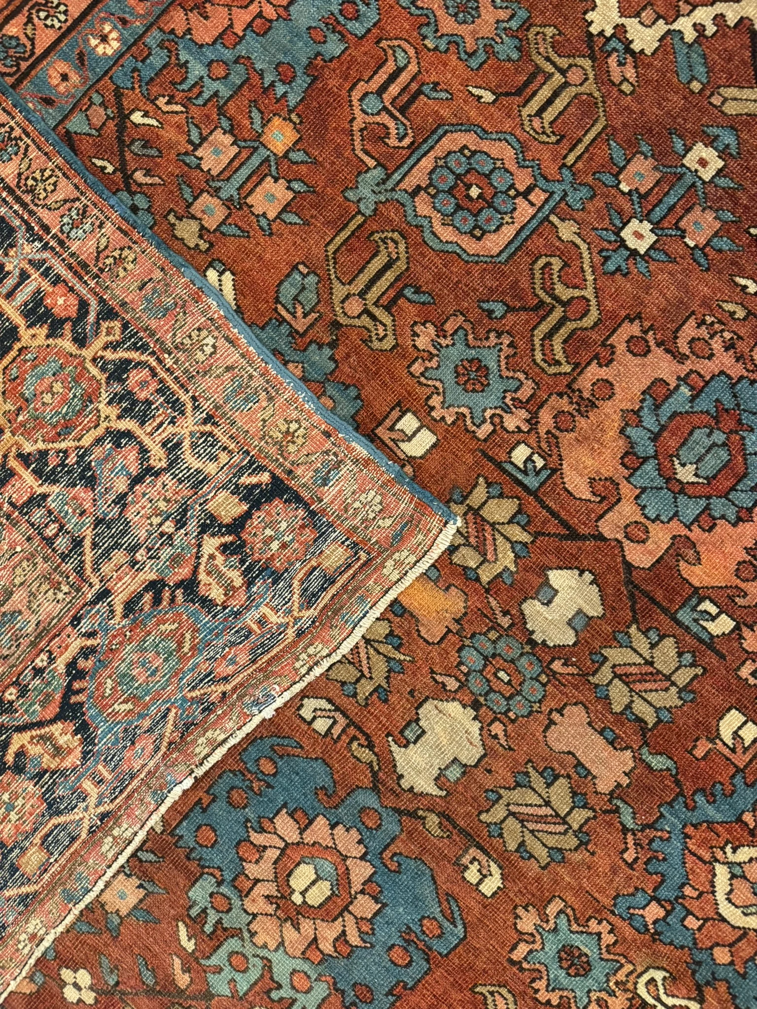 Antique Bakhshaish Rug | 9' X 12' - photo 9