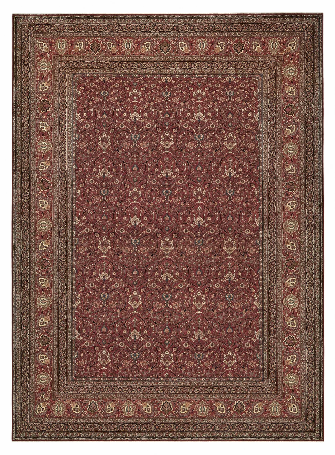 Antique Fine Mashad Rug | 14' x 19'