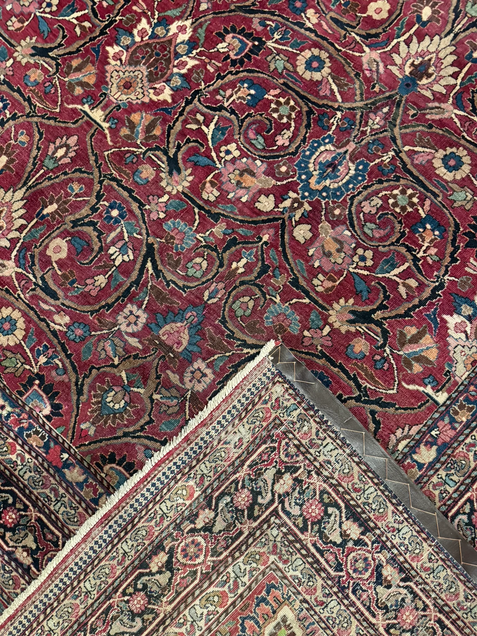 Antique Fine Mashad Rug | 14' x 19' - photo 10