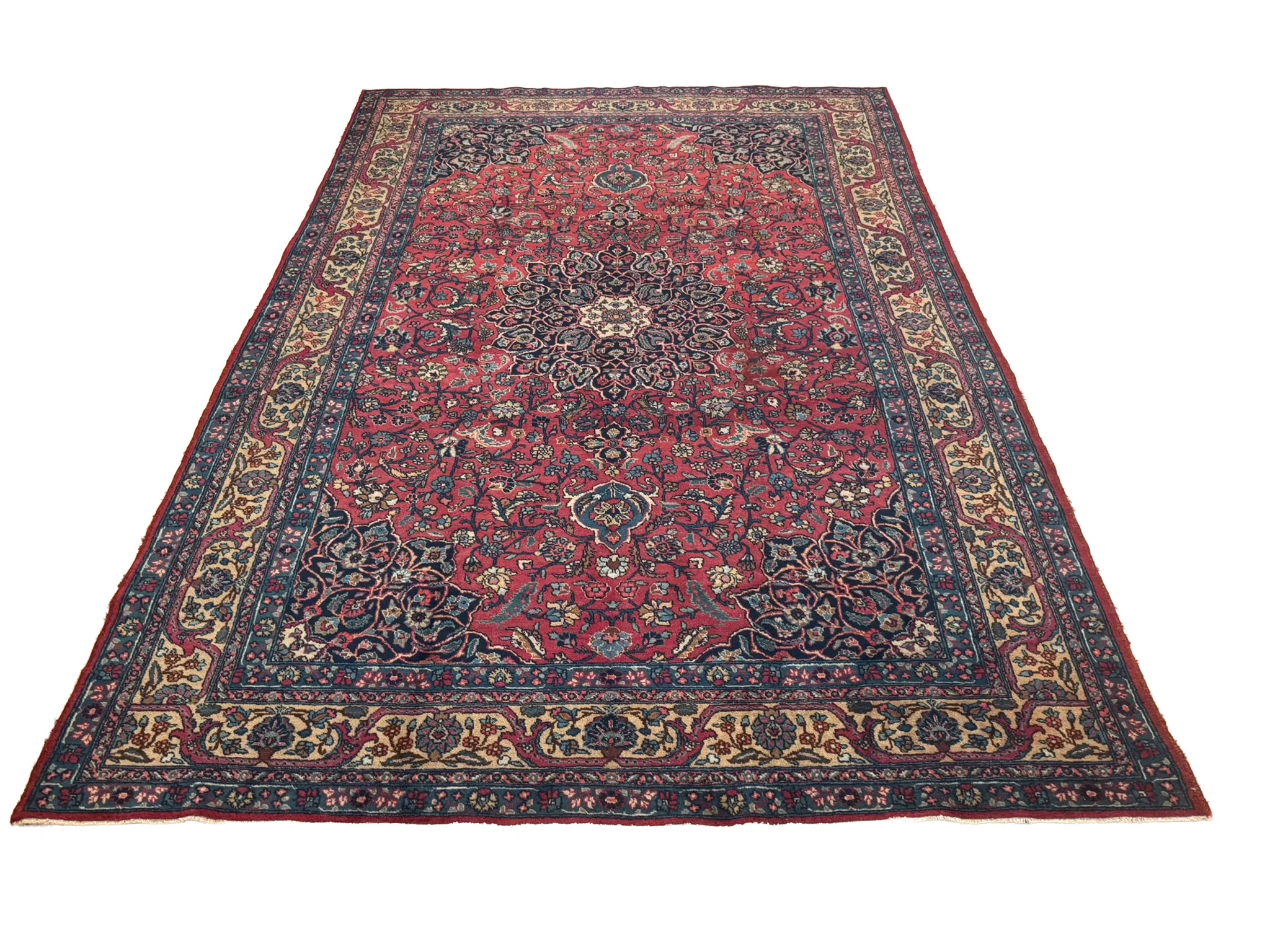 Fine Tabriz Rug | 7'4" x 10'2" - photo 2