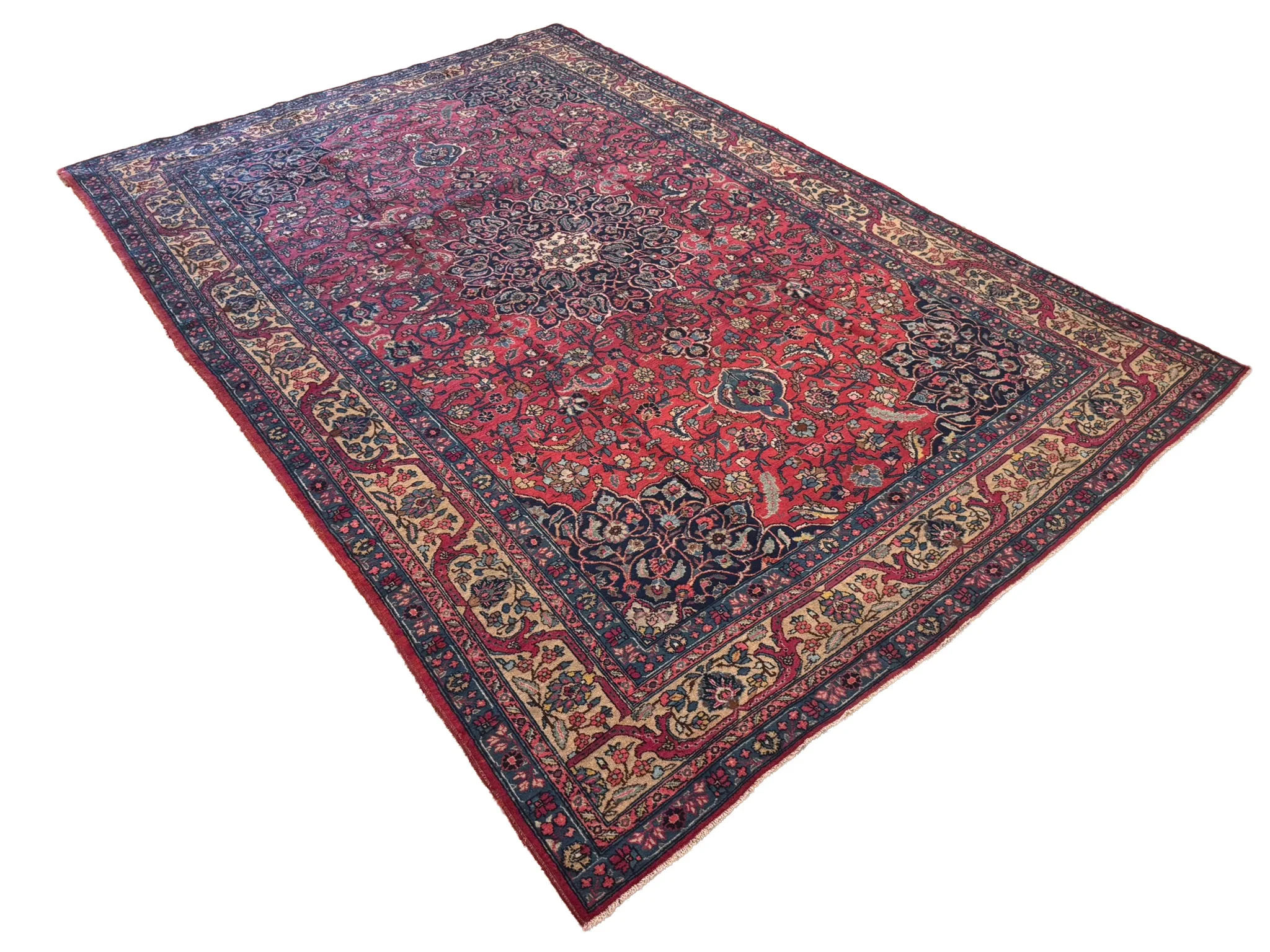 Fine Tabriz Rug | 7'4" x 10'2" - photo 4