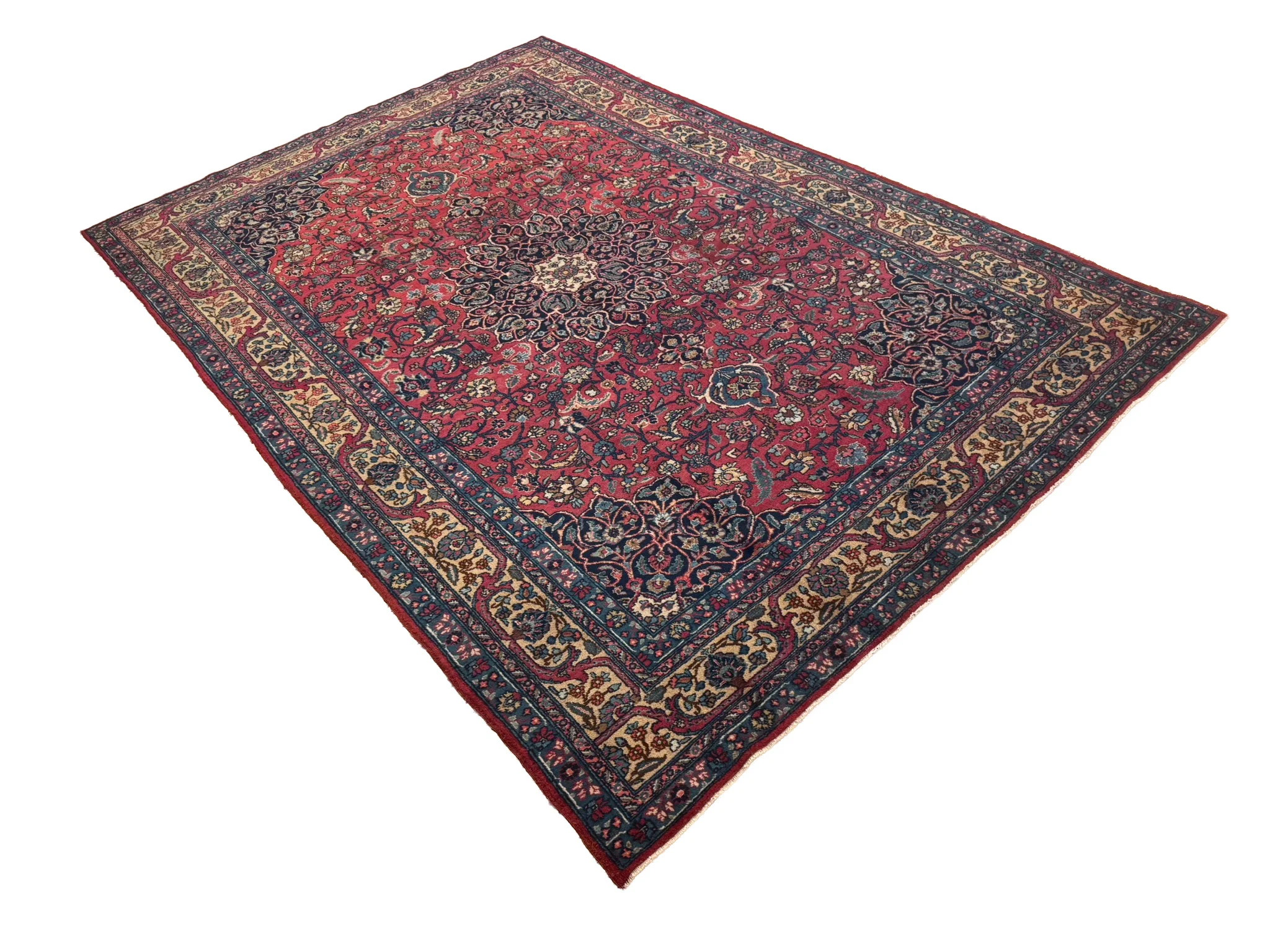 Fine Tabriz Rug | 7'4" x 10'2" - photo 5