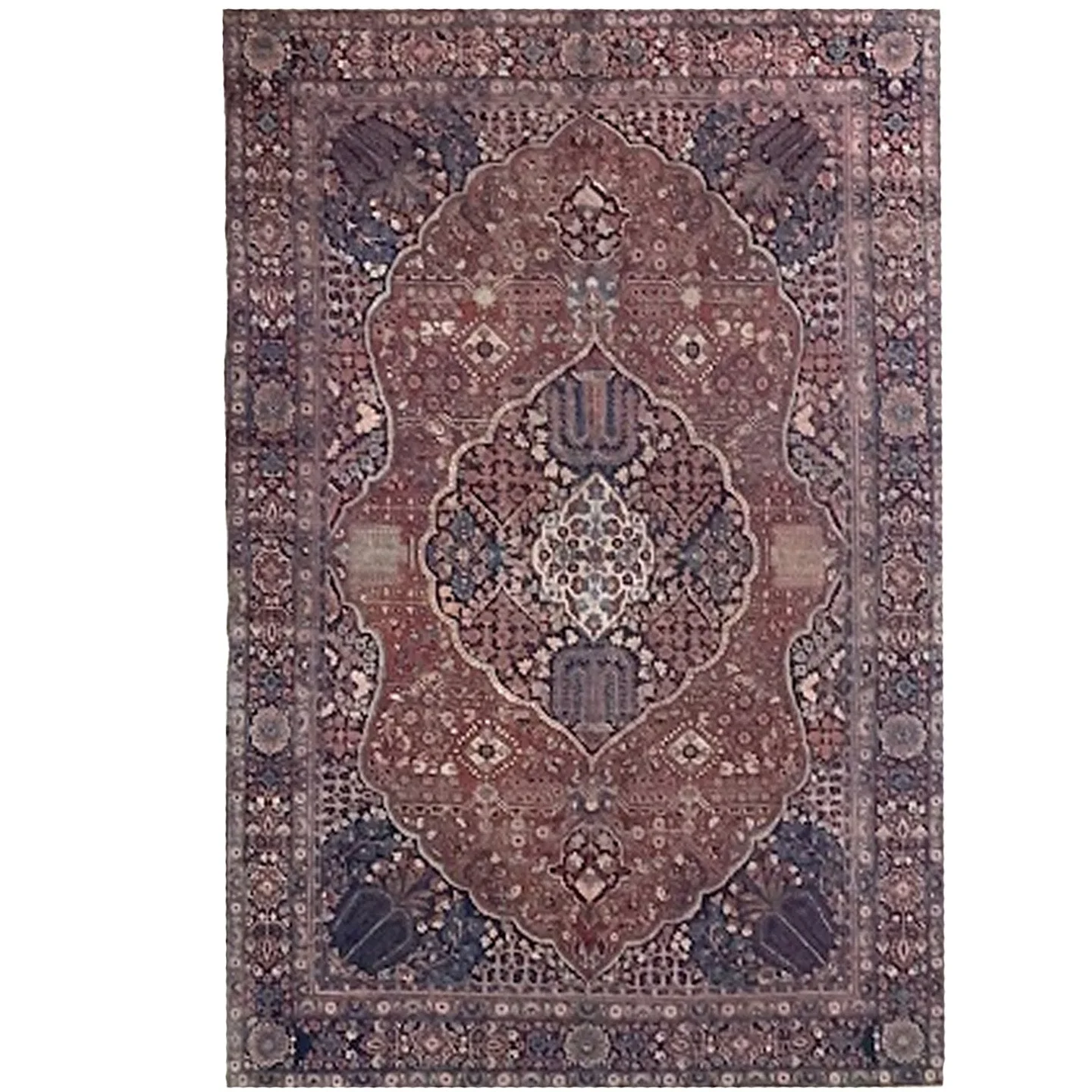 Fine Tabriz Rug | 7'7" X 10'11"