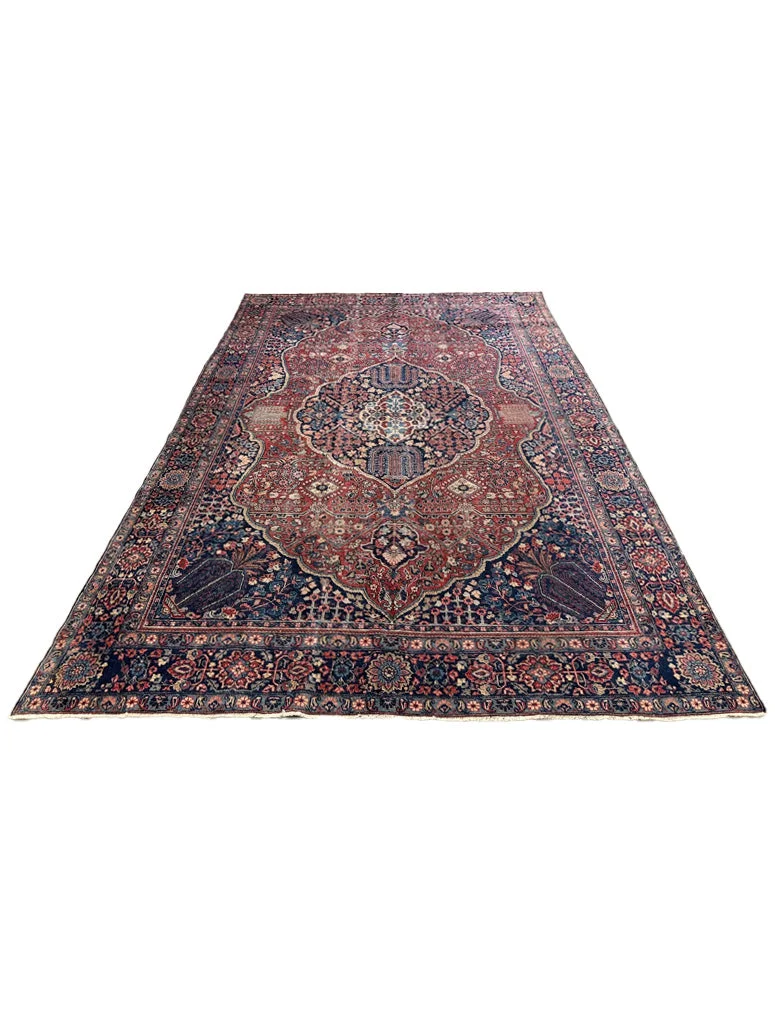 Fine Tabriz Rug | 7'7" X 10'11" - photo 3
