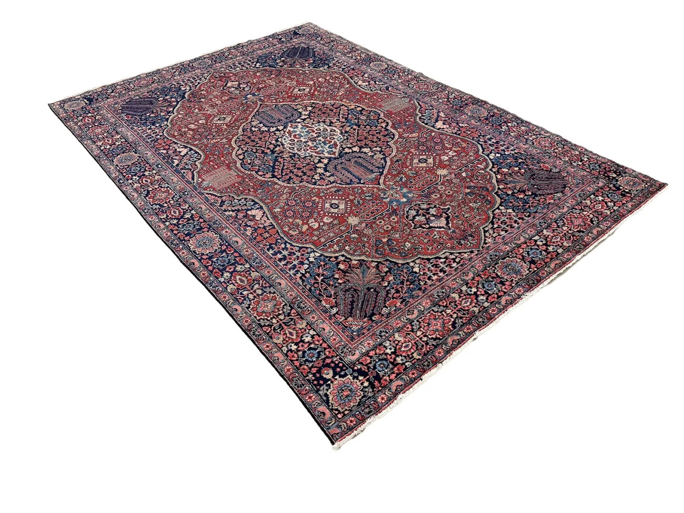 Fine Tabriz Rug | 7'7" X 10'11" - photo 5