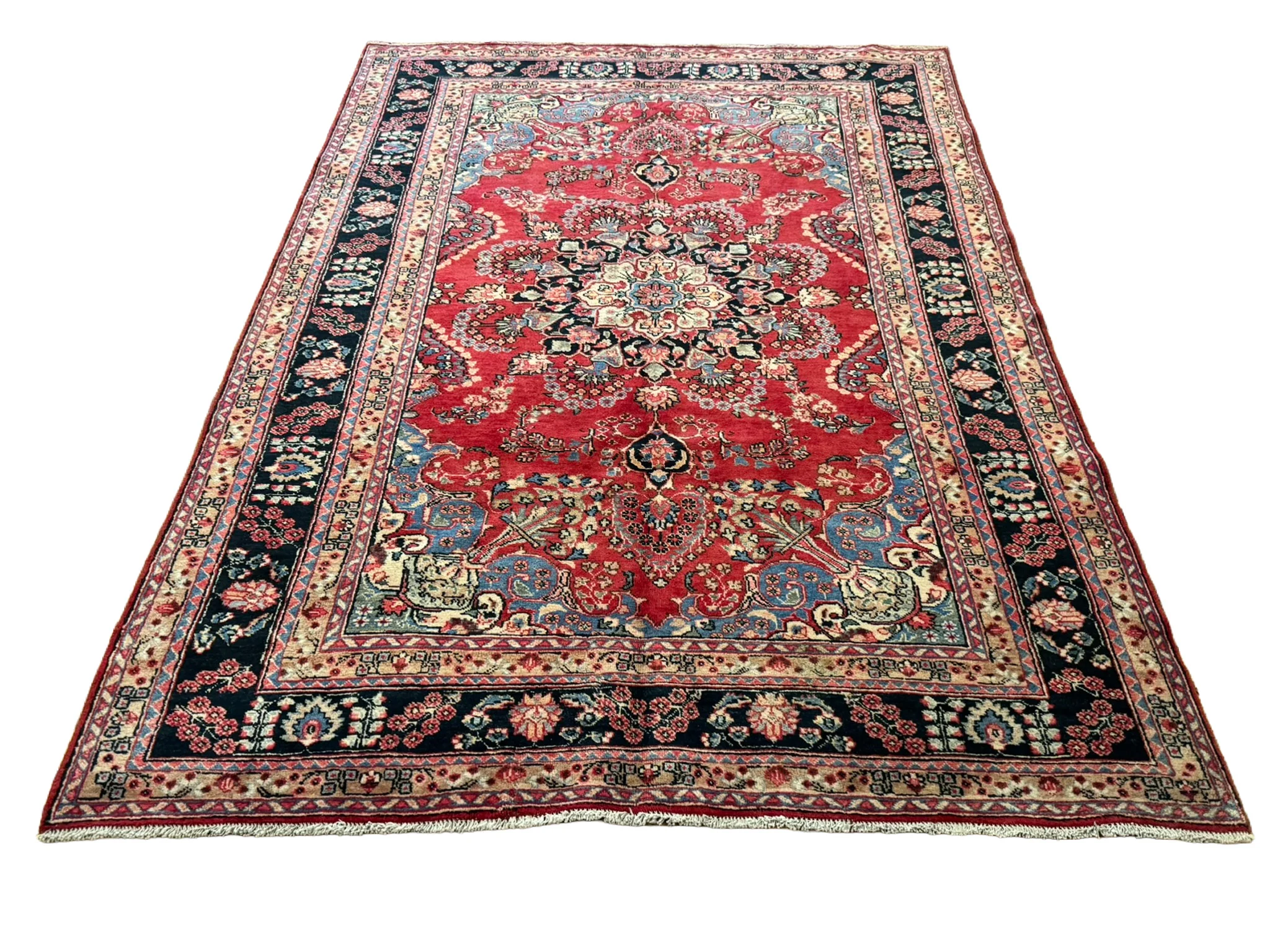 Fine Mashad Rug | 6'6" x 9'3" - photo 3