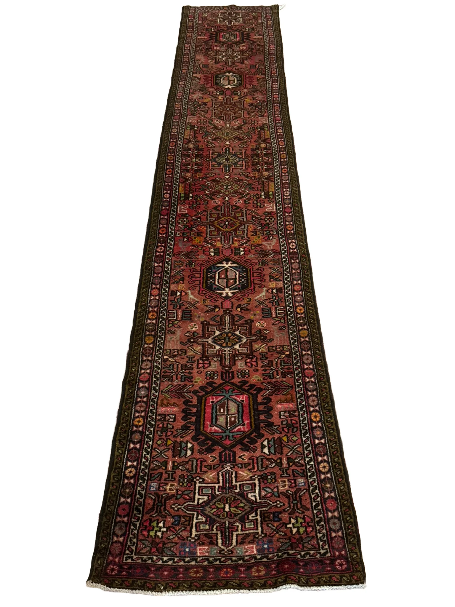 Karajeh Heriz Runner | 2'4" X 12'9" - photo 3