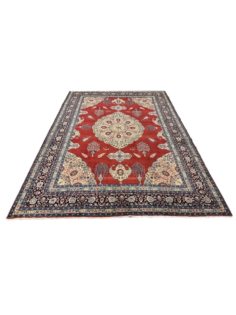 Antique Fine Tabriz Rug | 8' X 11'3" - photo 3