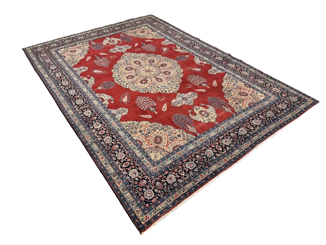 Antique Fine Tabriz Rug | 8' X 11'3" - photo 5