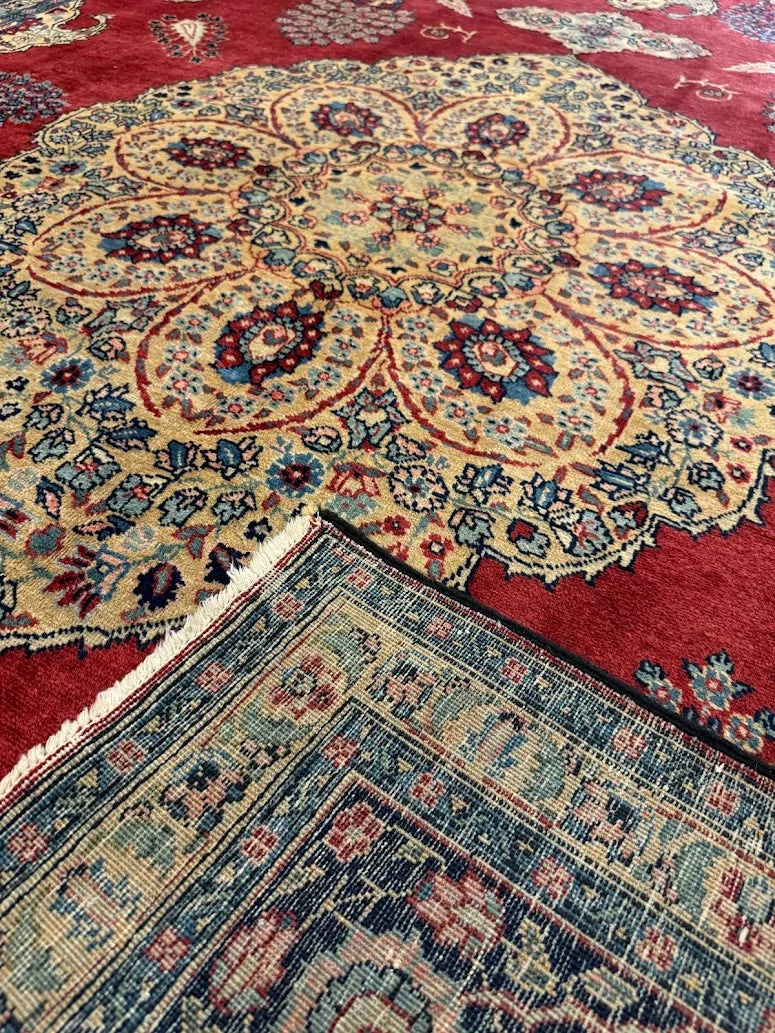 Antique Fine Tabriz Rug | 8' X 11'3" - photo 10