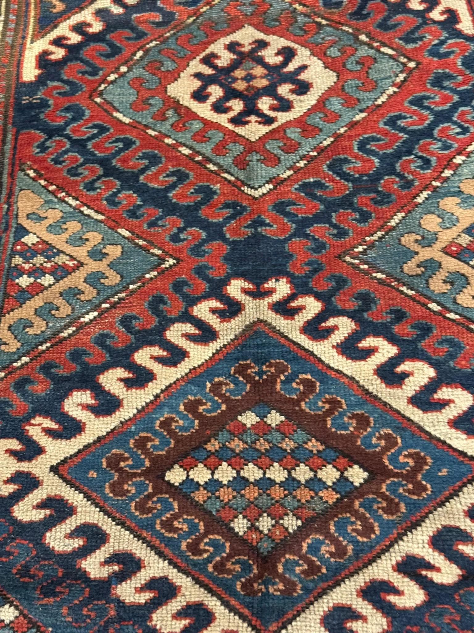Antique Caucasian Runner | 3'5" x 9'5" - photo 5