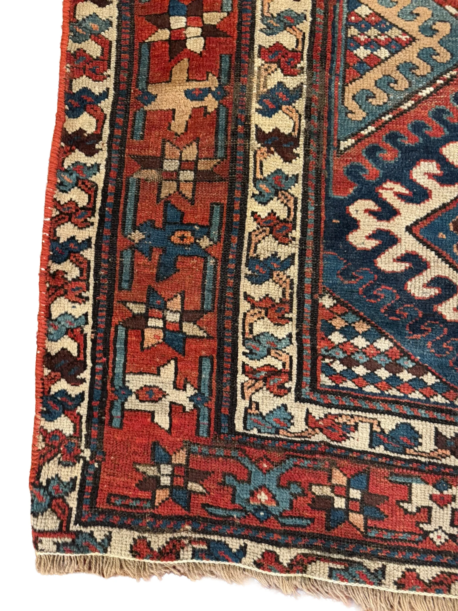 Antique Caucasian Runner | 3'5" x 9'5" - photo 6