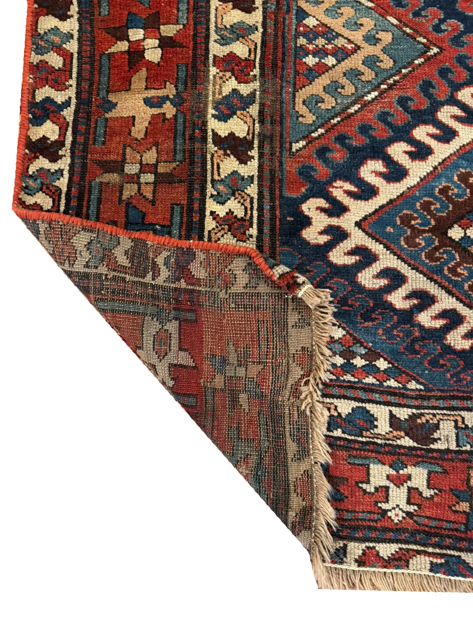 Antique Caucasian Runner | 3'5" x 9'5" - photo 7