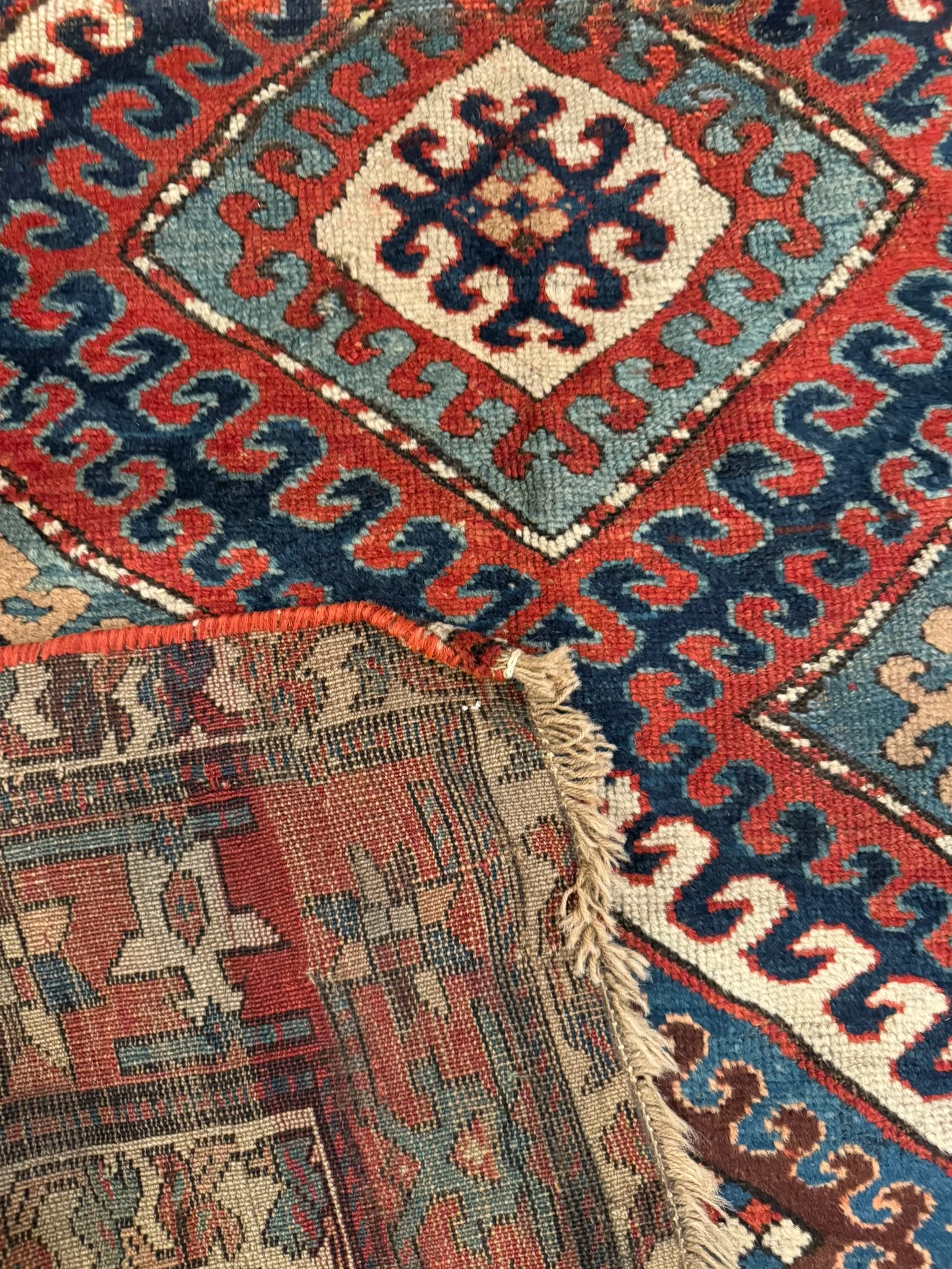 Antique Caucasian Runner | 3'5" x 9'5" - photo 8