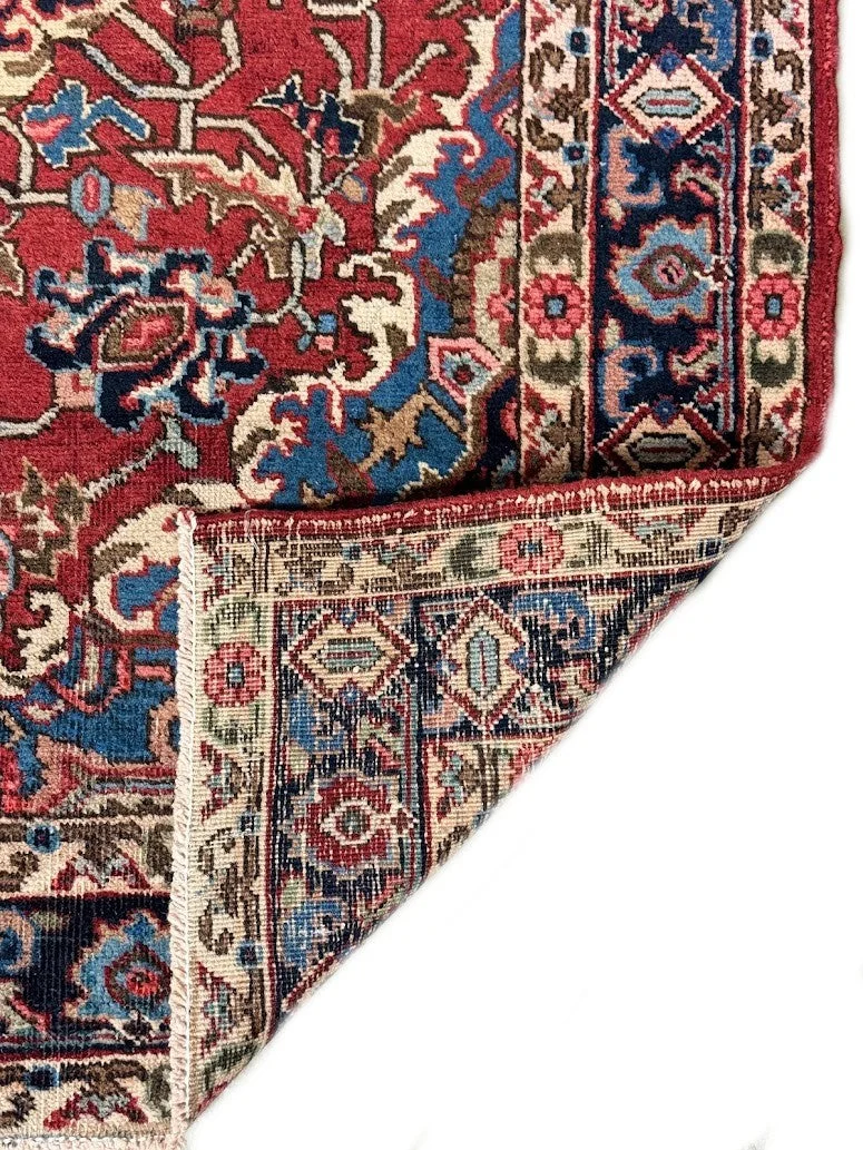 Antique Fine Heriz Rug | 4'5 X 6'1 - photo 6