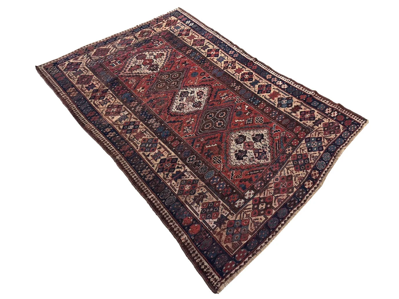 Antique Kurdish Rug | 4'11" X 7'1" - photo 5