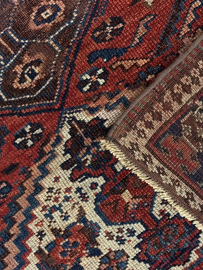 Antique Kurdish Rug | 4'11" X 7'1" - photo 8