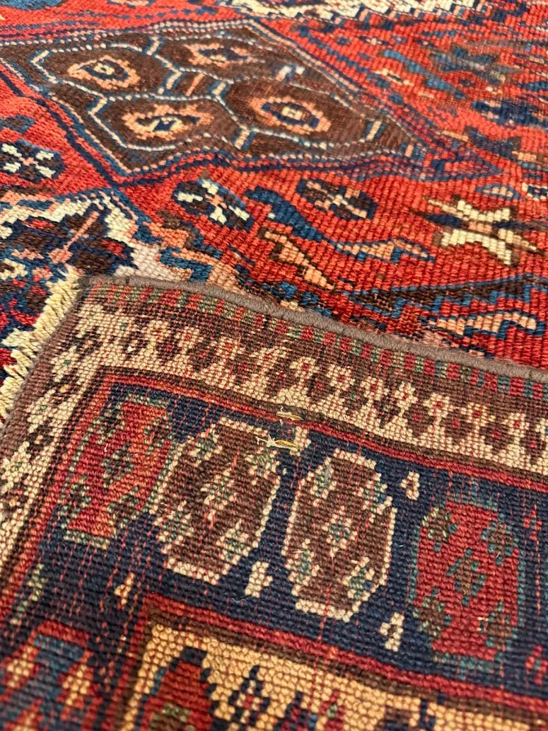 Antique Kurdish Rug | 4'11" X 7'1" - photo 9