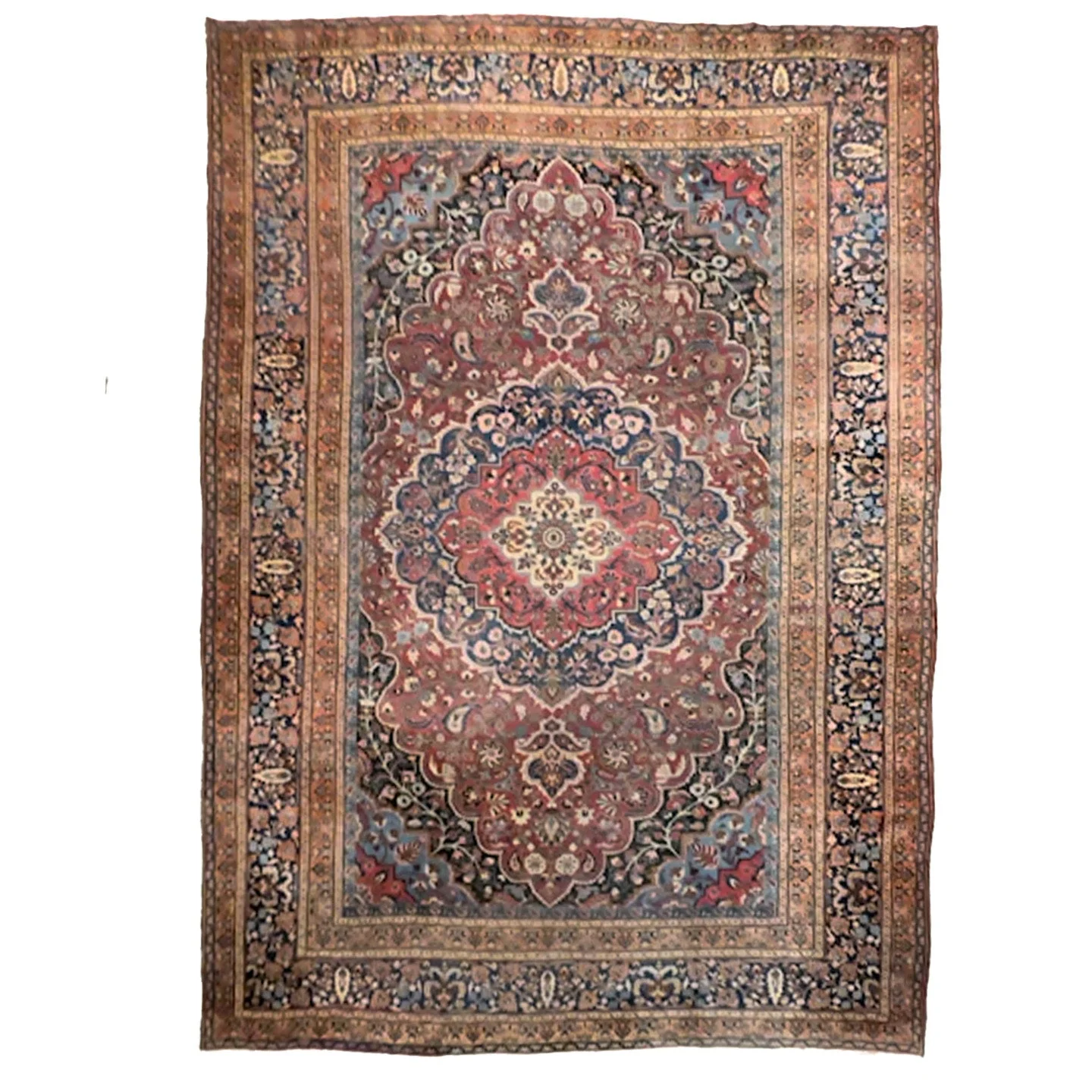 Antique Fine Dorokhsh Rug | 12'10" X 18'