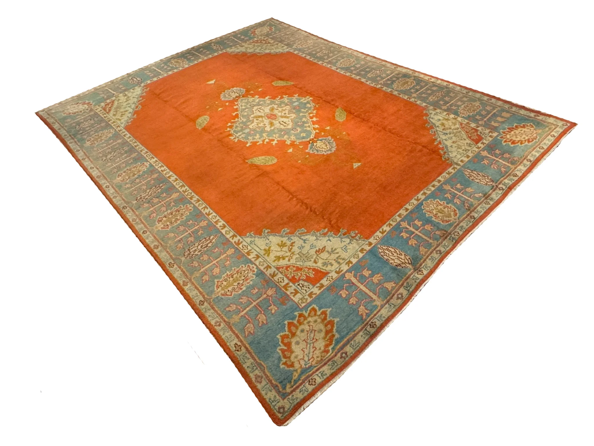 Antique Oushak Rug | 10'3" X 13' - photo 4