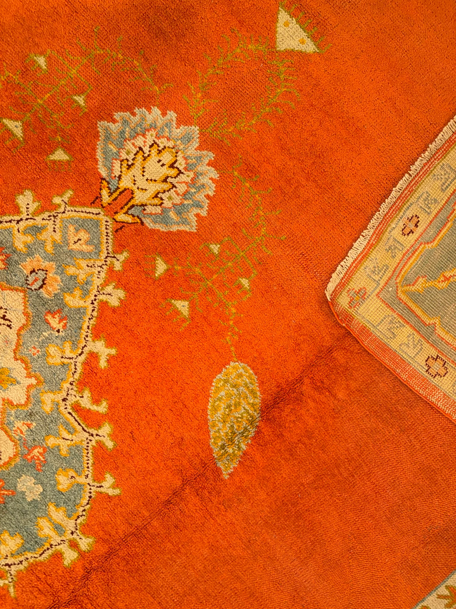 Antique Oushak Rug | 10'3" X 13' - photo 8