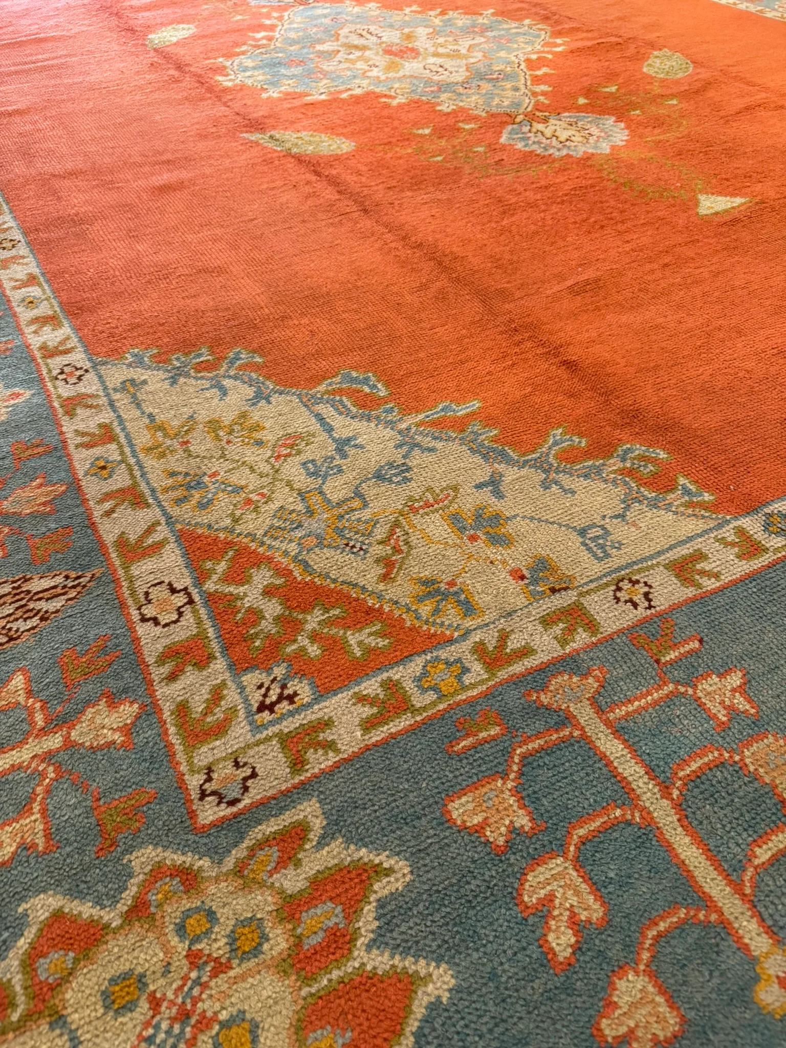Antique Oushak Rug | 10'3" X 13' - photo 10